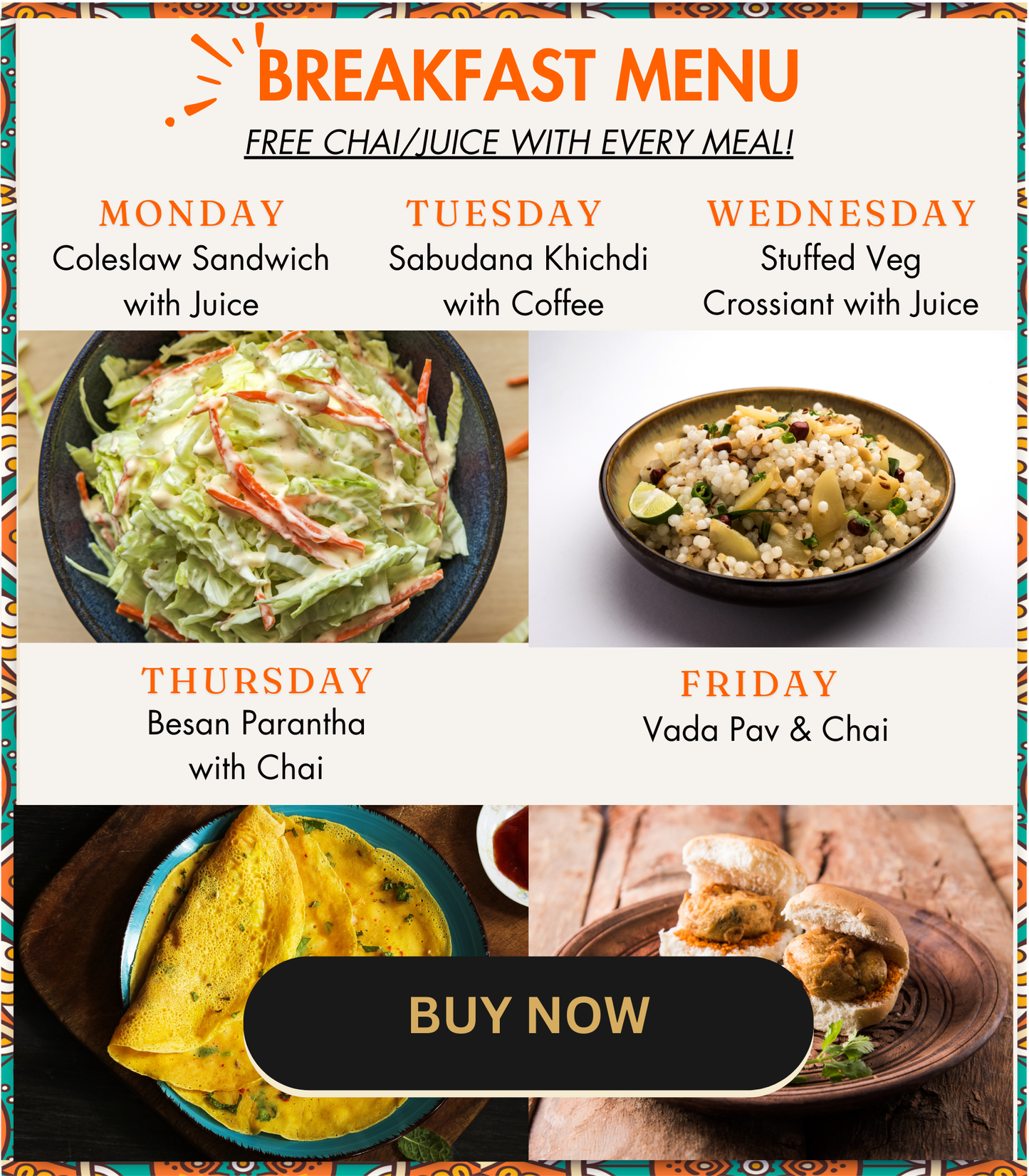 Breakfast Meal (Add-on only)