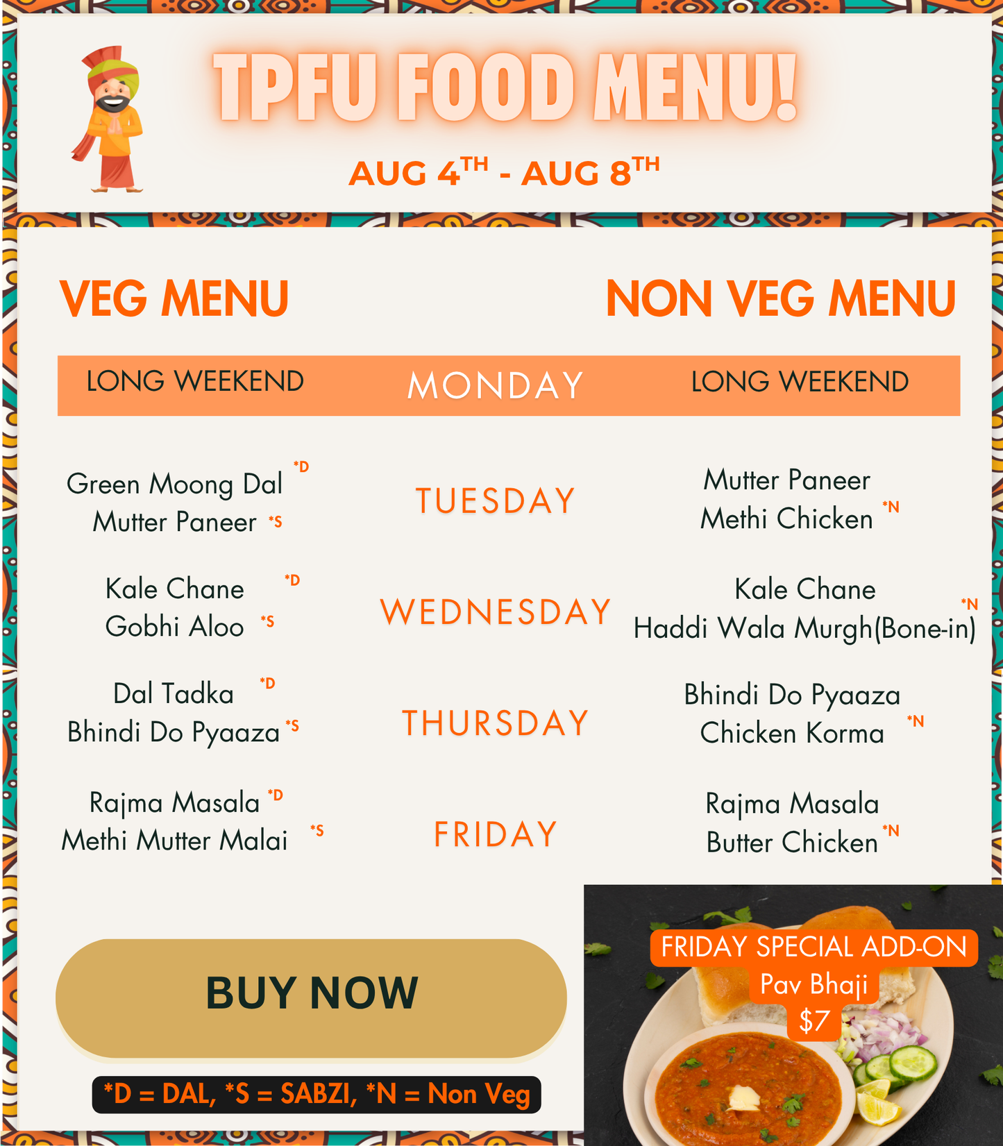Indian Tiffin Service in Toronto