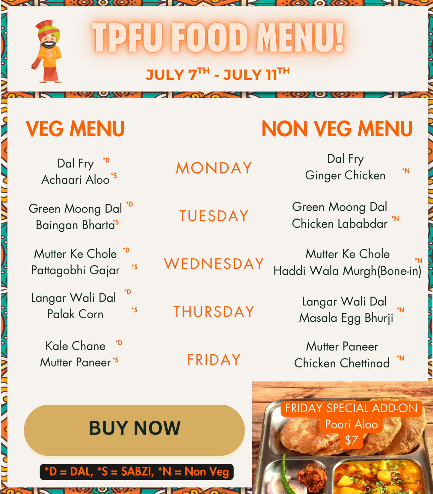 Indian Tiffin Service in Toronto