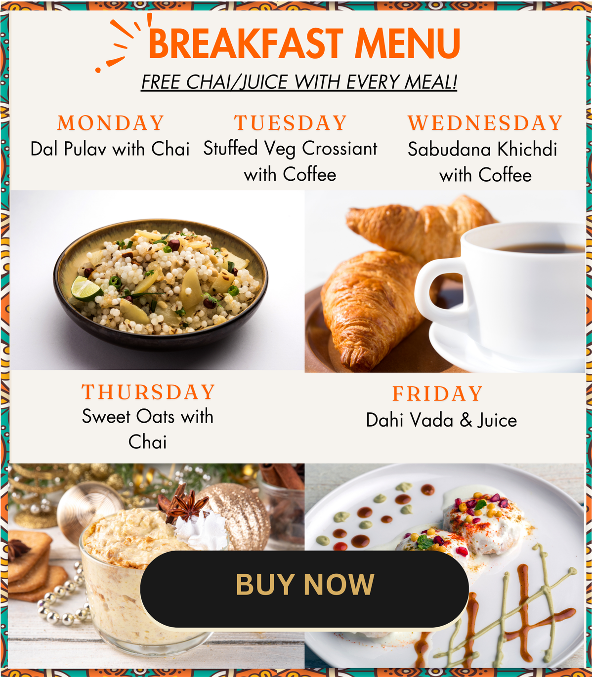 Breakfast Meal (Add-on only) - Image 1