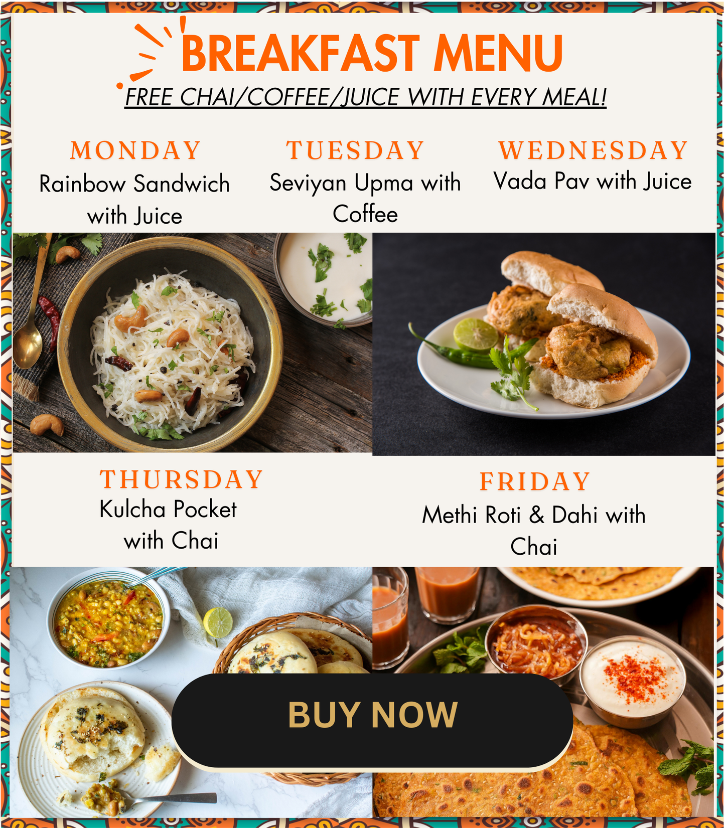 Indian Tiffin Service in Toronto