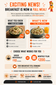 Breakfast/Sides Meal