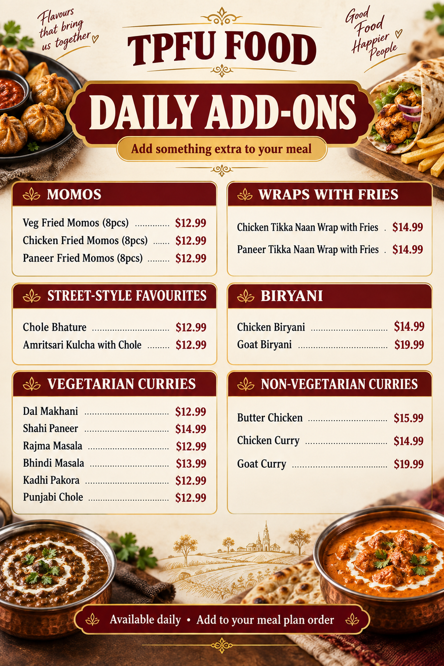 Daily Add-ons