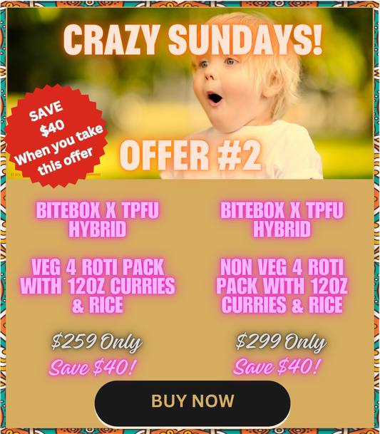 CRAZY DISCOUNTS - FIRST 10 Customers only - EVERY SUNDAY!