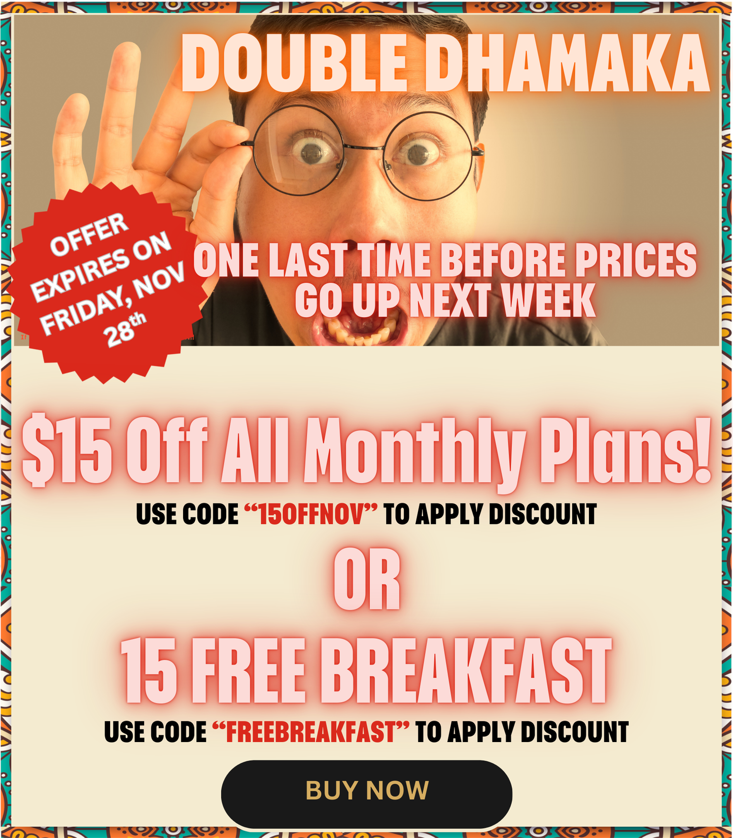 Create a Custom Package & Trial Meals