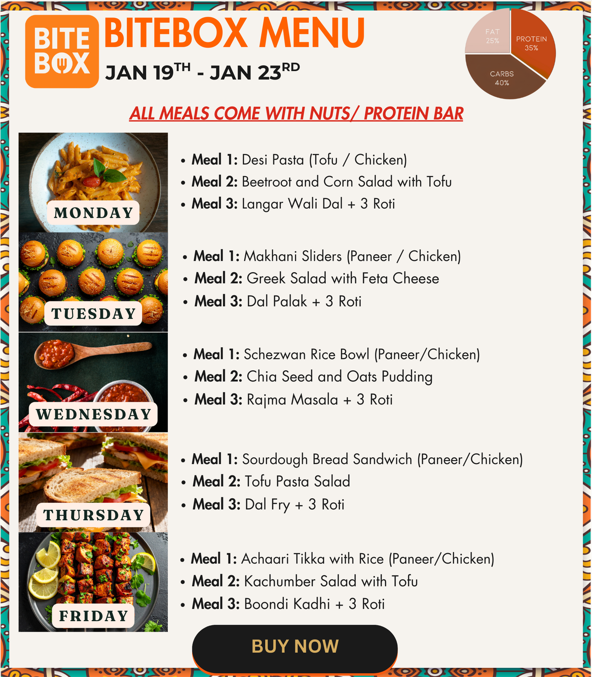 Trial Tiffin Packages - Image 2