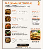 Indian Tiffin Options