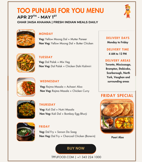 Indian Tiffin Options