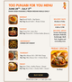 Indian Tiffin Options