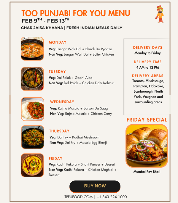 Indian Tiffin Options