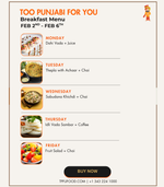 Breakfast Meal (Add-on only)