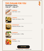 Breakfast Meal (Add-on only)