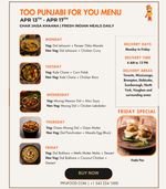 Indian Tiffin Options