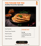 Stuffed Parantha Specials!