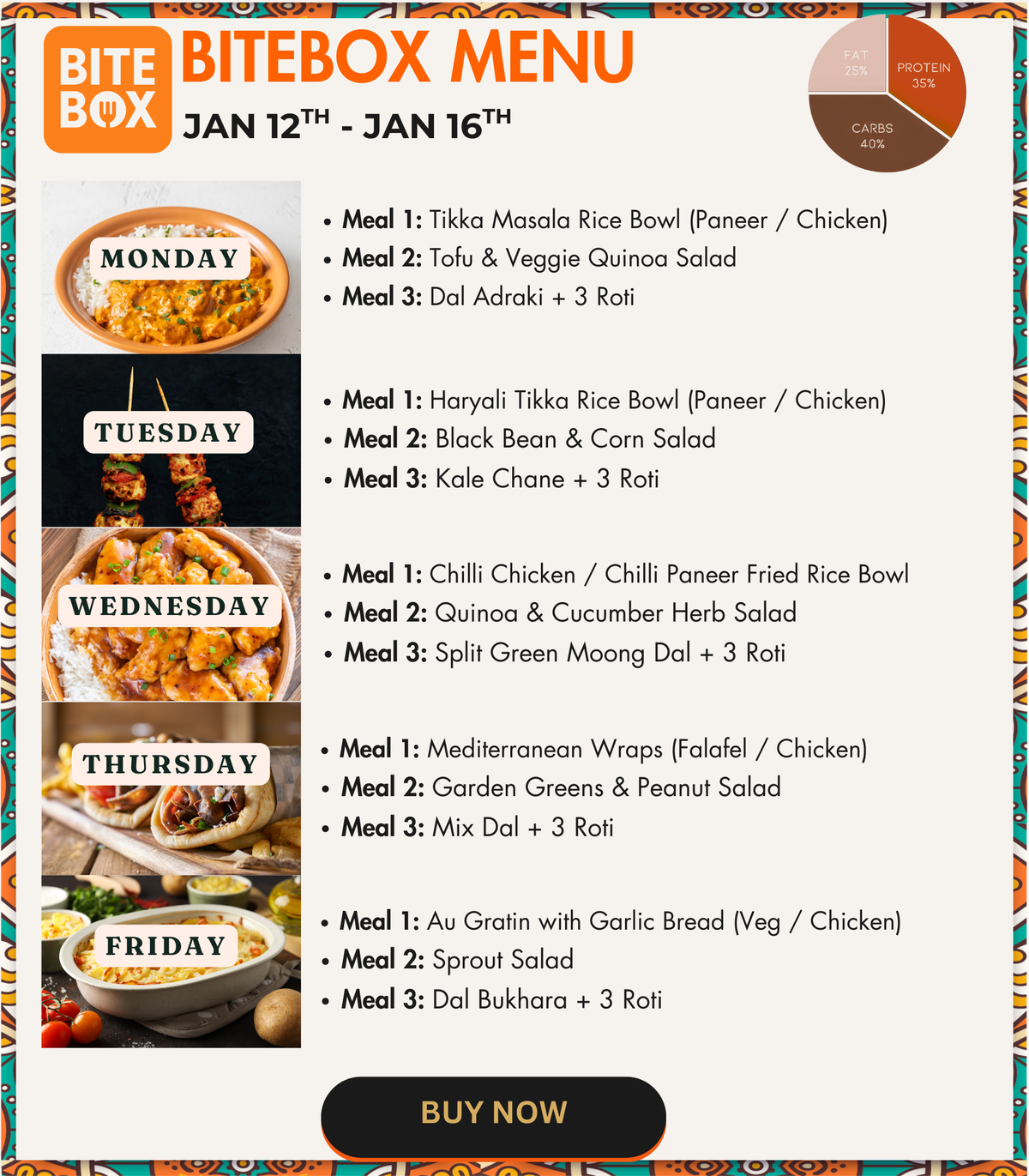 Trial Tiffin Packages - Image 2