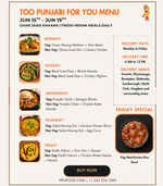 Indian Tiffin Options