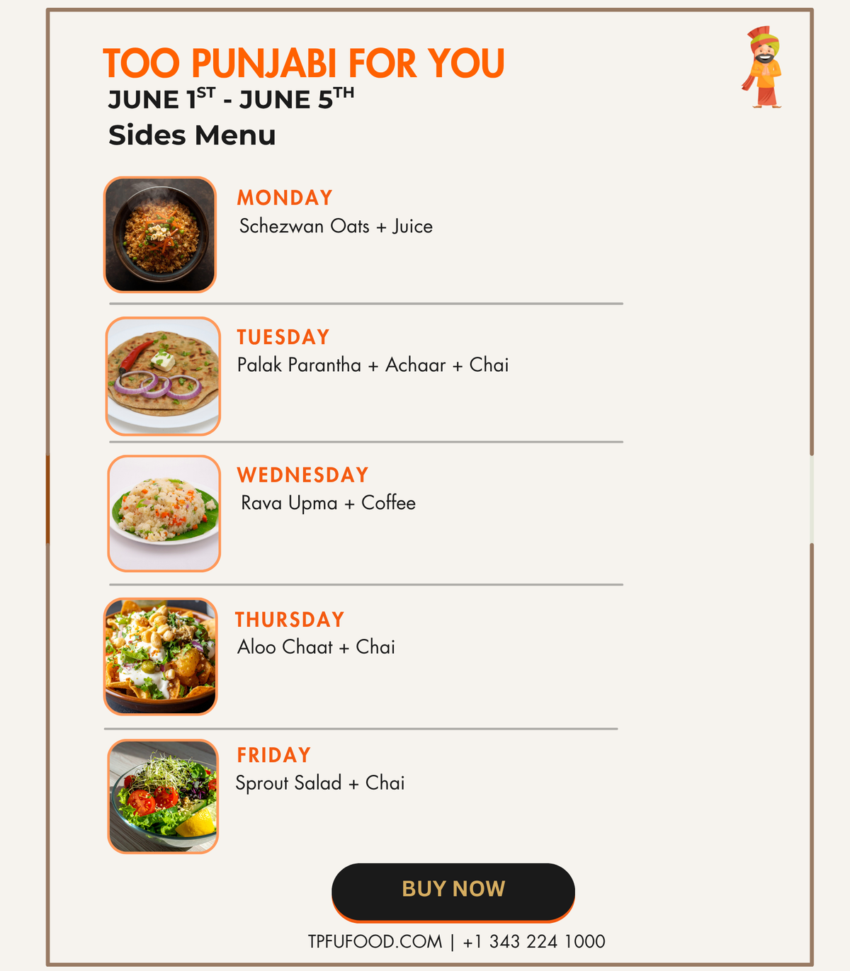 Breakfast/Sides Meal - Image 1